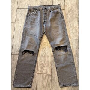 Levi '93 Denim Jeans 501 Levis Strauss 32x30 Button Fly Straight Leg 32 x 30‎